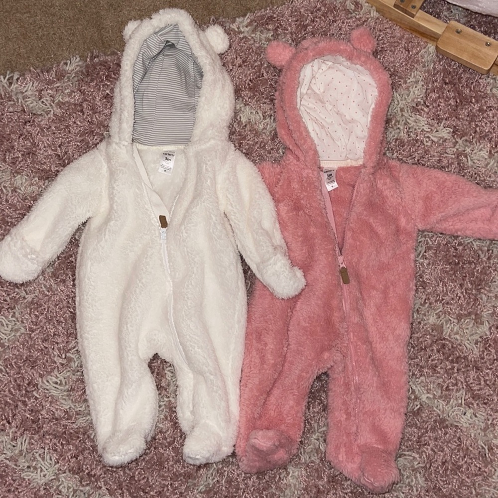 Carters fleece one piece